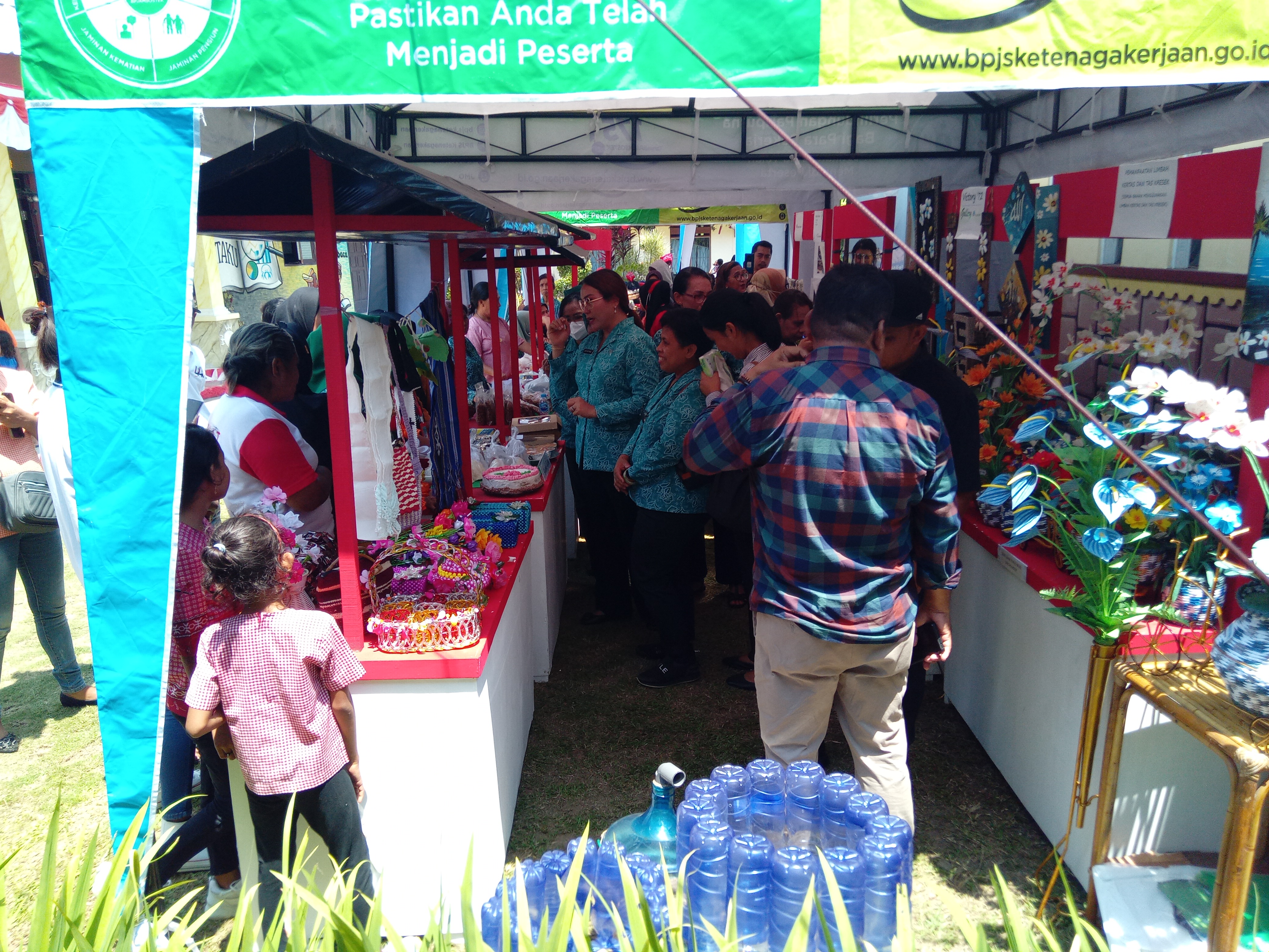 Lomba Cipta Menu Berbasis Pangan Lokal dan Mini expo Produk Lokal Desa