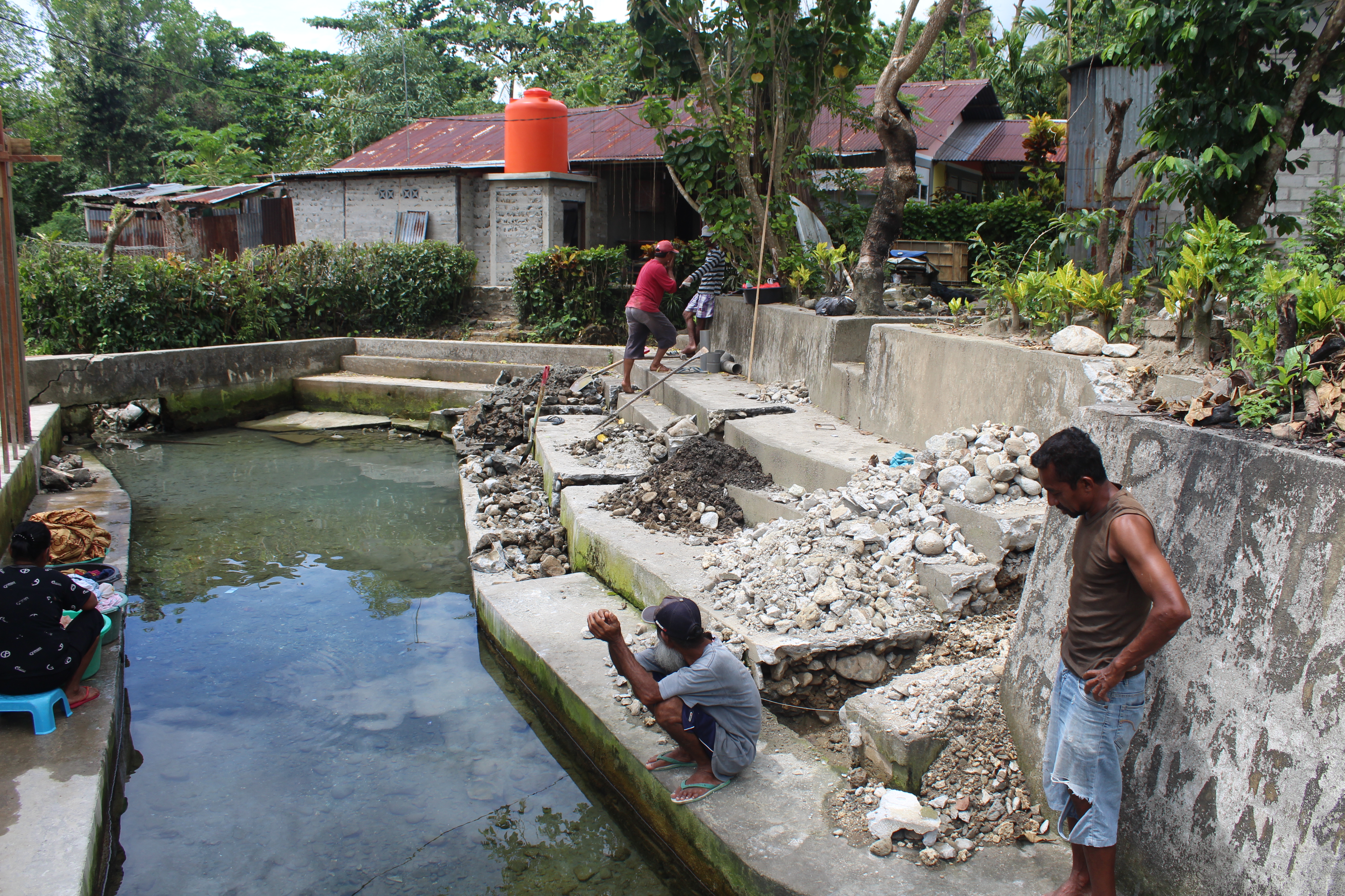 Pembangunan Tempat Cuci Mandi Umum RT.002-RW.02