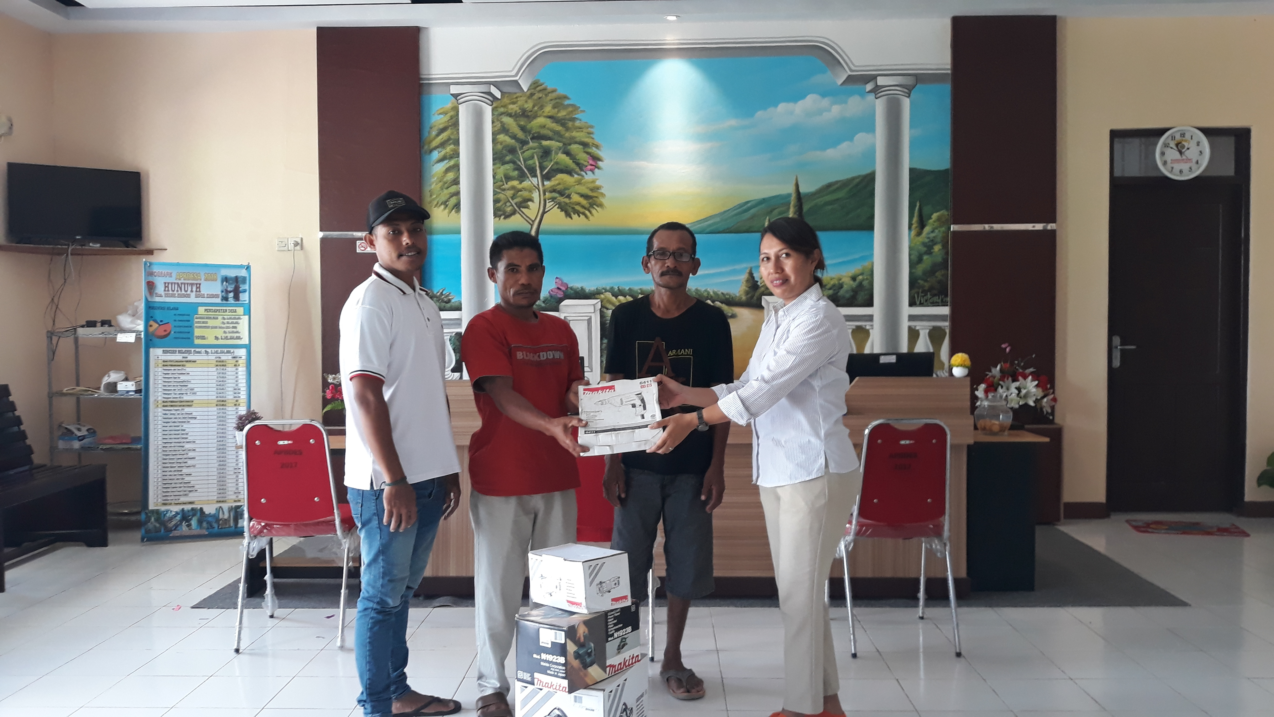 Bantuan Peralatan Kelompok Usaha Pertukangan RT.002-RW.02 (Tahun 2018)